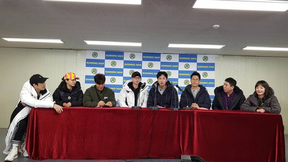 李光洙在拍攝2019年初第一期《Running Man》時，就慘被節目組及成員召開「歷代級記者會」逼供。