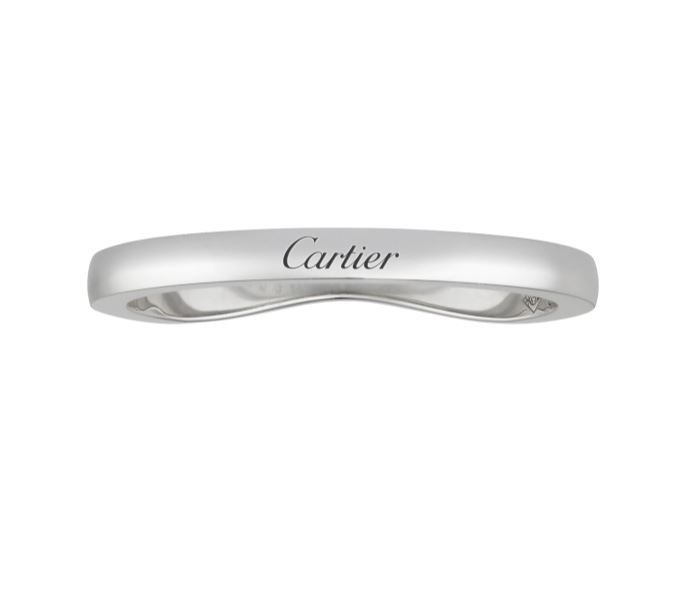Cartier BALLERINE 結婚戒指鉑金 HKD11000