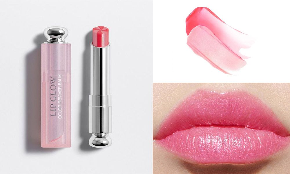 5.Dior Addict Lip Glow to the Max誘惑煥彩雙色潤唇膏 #201 Pink (售價 HK$270)