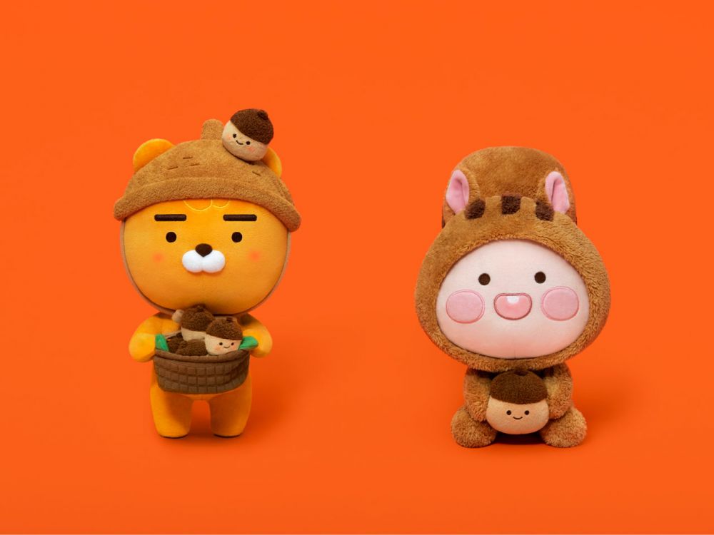 【秋季2019】韓國KAKAO FRIENDS 新推Autumn Story系列！松鼠造型Apeach！可愛家居精品！
