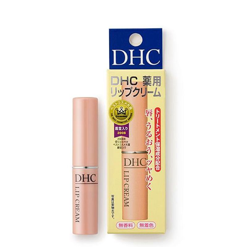 第1位：DHC護唇膏1.5g（售價日元554円 不含稅）