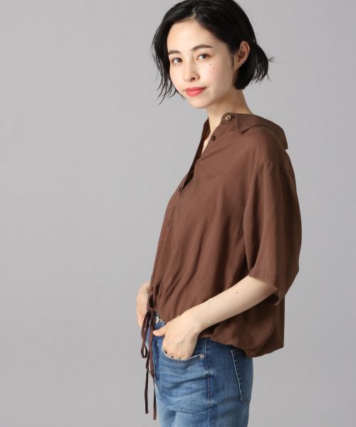 Lowrys Farm_中袖開襟襯衫 スソドロストシャツ(售價為JPY¥4,400連稅,約HK$319) Lowrys Farm_中袖開襟襯衫 スソドロストシャツ(售價為JPY¥4,400連稅,約HK$319)