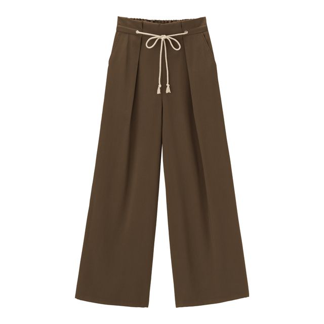 GU_系繩腰帶闊腳褲 ロープベルト付きワイドパンツQ(售價為JPY¥990未連稅,約HK$72) GU_系繩腰帶闊腳褲 ロープベルト付きワイドパンツQ(售價為JPY¥990未連稅,約HK$72)