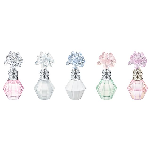 JILL STUART Crystal Bloom eau de parfum selection（日本售價7,480円，一套5支，限量發售）