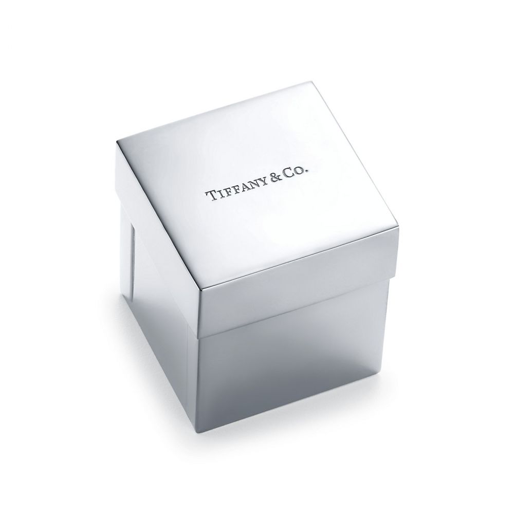 Everyday Objects Sterling Silver Tiffany Box