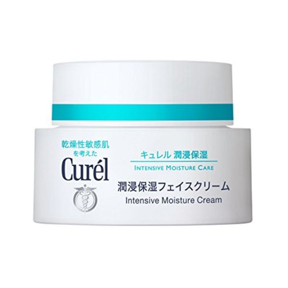 3. Curél Intensive Moisture Cream (售價日元2300円不含稅) 王牌Ceramide成分能夠深層滋潤皮膚，提升肌膚防禦力，抵抗外來刺激傷害。