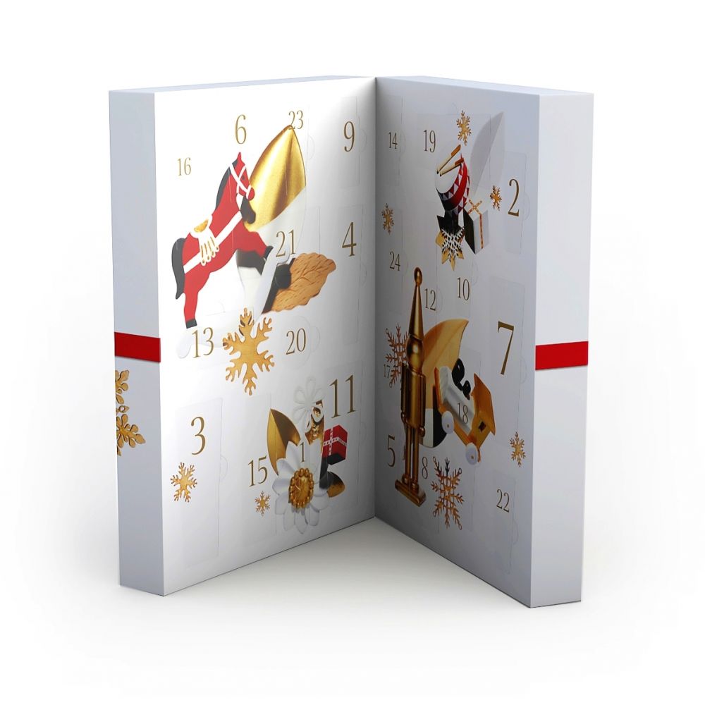 CLARINS首度推出豪華裝24格的限量珍藏版聖誕24天倒數月曆（HOLIDAY ADVENT CALENDAR 24 BOXES 2019）