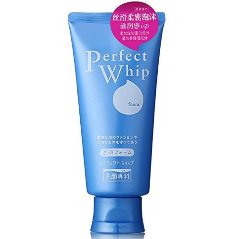 3. 專科Perfect Whip 皇牌保濕洗顏泡泡  120g  (售價日元391円連稅) 含天然絲繭精華、雙重透明質酸，溫和潔淨 ，提升保濕效果。