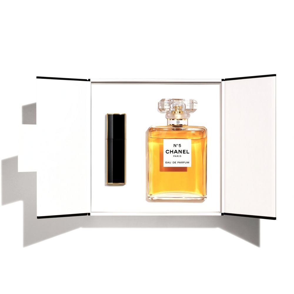 N°5  Eau De Parfum Gift Set 100ml+ Mini Twist and Spray  HK$1,700