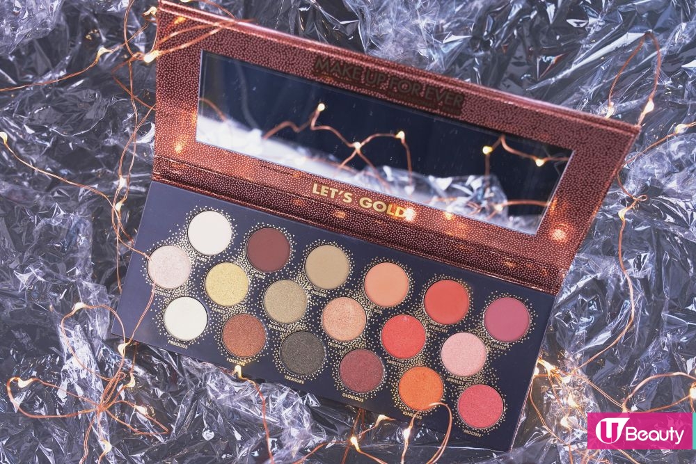 LET’S GOLD 金光夕陽18色眼影組合 HKD420