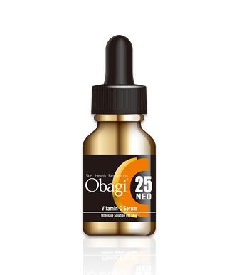 Obagi C25 NEO維他命精華營養液 維他命C具備的抗酸化、促進膠原蛋白生長、抑制黑色素。對皮膚彈力、乾燥細紋的改善效果尤其明顯。非常適合用於輕熟齡肌膚的抗衰老護理。
