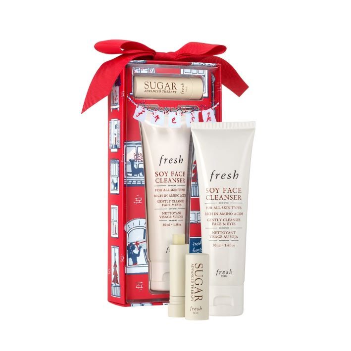 FRESH Enchanted Essentials Soy Face Cleanser and Sugar Lip Treatment Gift Set 原價$180折後$153