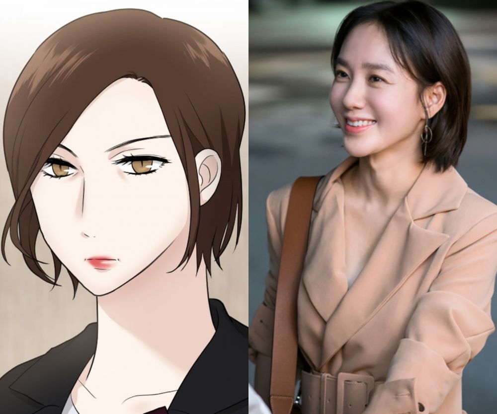 朴珠美 飾 羅慧星：朴珠美飾演都炅錫的母親羅慧星，是一個47歲但依然非常美麗的公司代表！