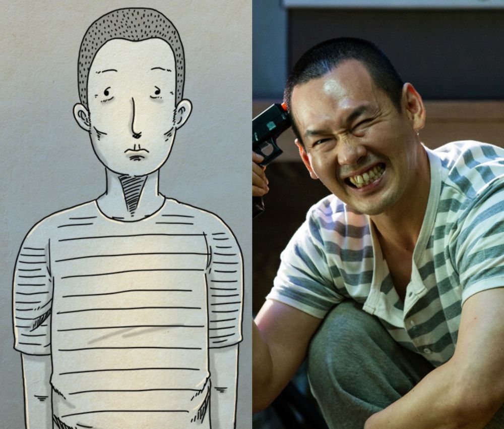 朴鍾煥 飾 邊德鍾/邊德秀：朴鍾煥在劇中一人分飾兩角，其中一個角色更要時常怪笑，讓人驚嘆他的心演技外，也有不少人指他比原著更恐怖！