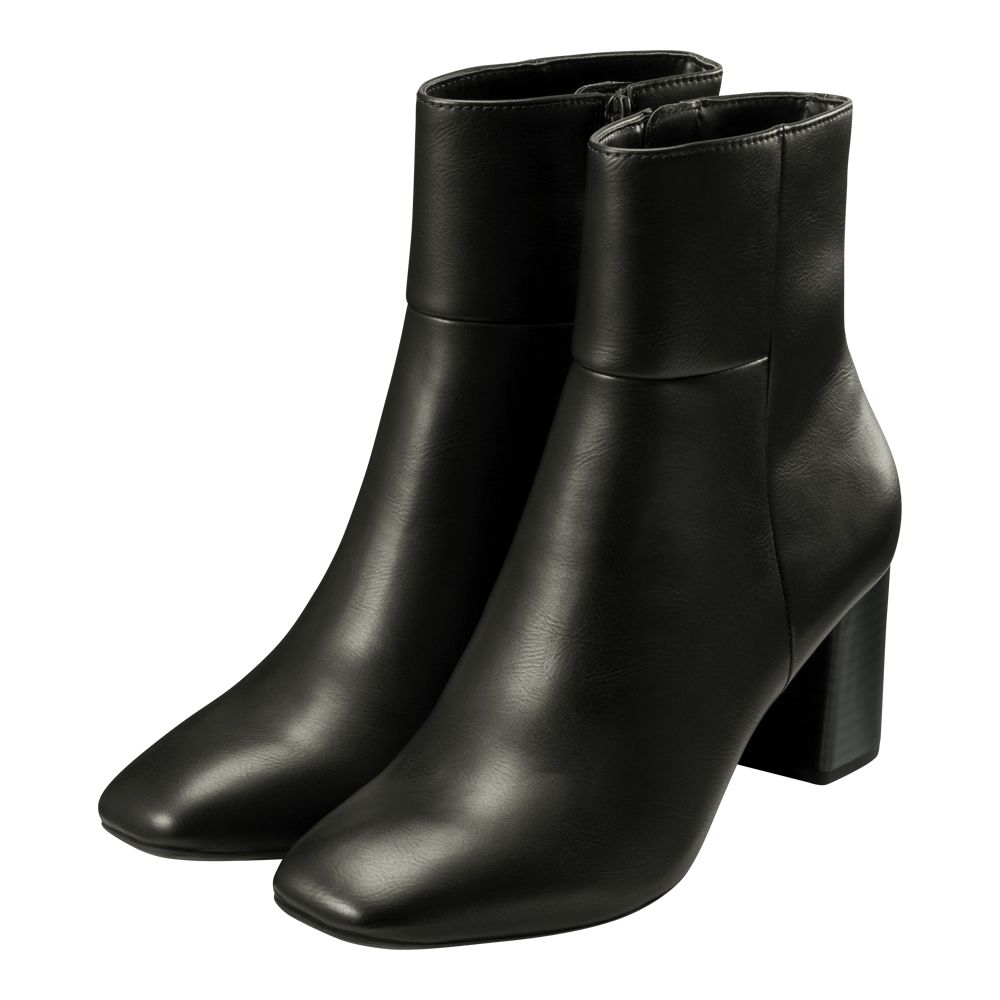 女裝秋冬短靴 (W's Square Toe Heel Boots) 優惠價$179 （原價$249）