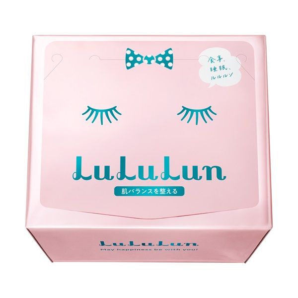 【面膜Top 2】LuLuLun Super Fit Sheet 平衡水分型（日本售價 ¥1,650）