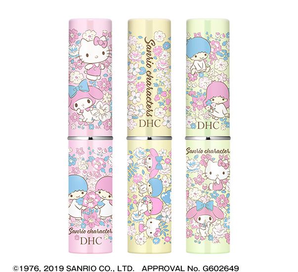 日本DHC橄欖護唇膏於12月5日推出Sanrio Characters限定包裝