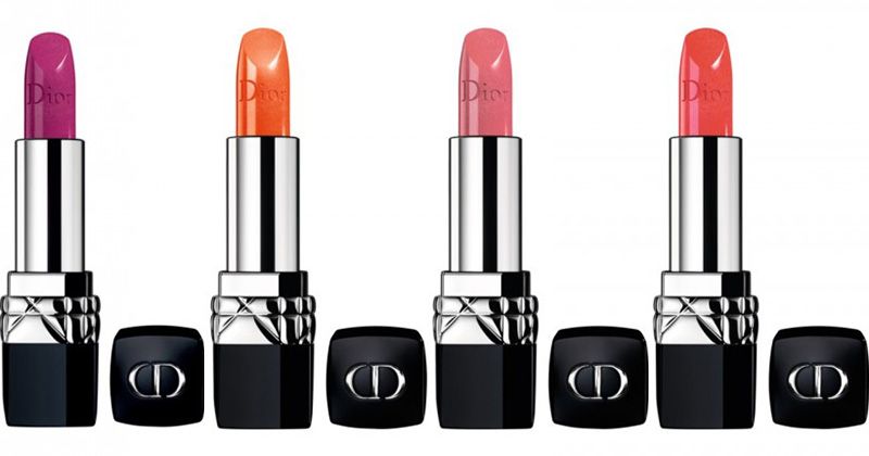 Dior Rouge Dior Lipstick 傲姿唇膏 $270 （色號：446 Peach Port、484 Rosewood Vibes、751 Coral Cool、779 Purple Pulse