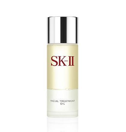8. SK-II 護膚精華油：含有經典PITERA™成分，再以黃金比例調配成高效滋潤的護理油。質感清爽不黏笠，可為乾燥肌膚帶來急救的效果。