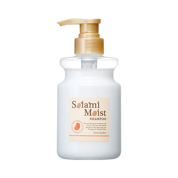 【綜合評價：A】Soiami Moist Shampoo （日元1540含稅） （1）專業髮型師實測：4/5 （2）成分：5/5 （3）使用感受：4.5/5