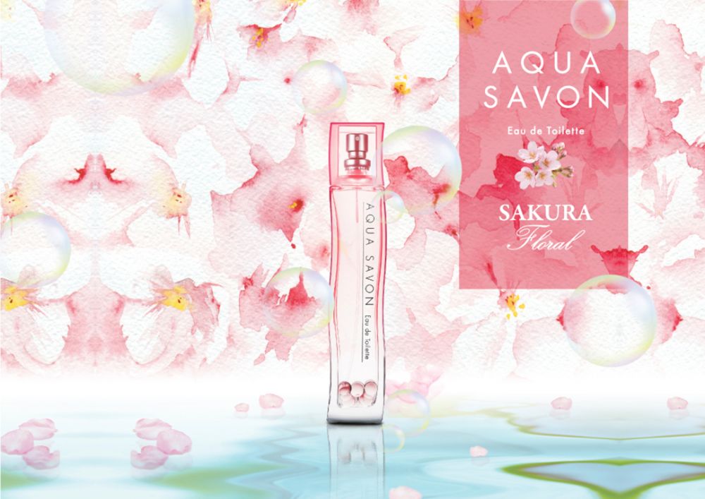 AQUA SAVON Sakura Floral Eau De Toilette（2020年1月6日發售）