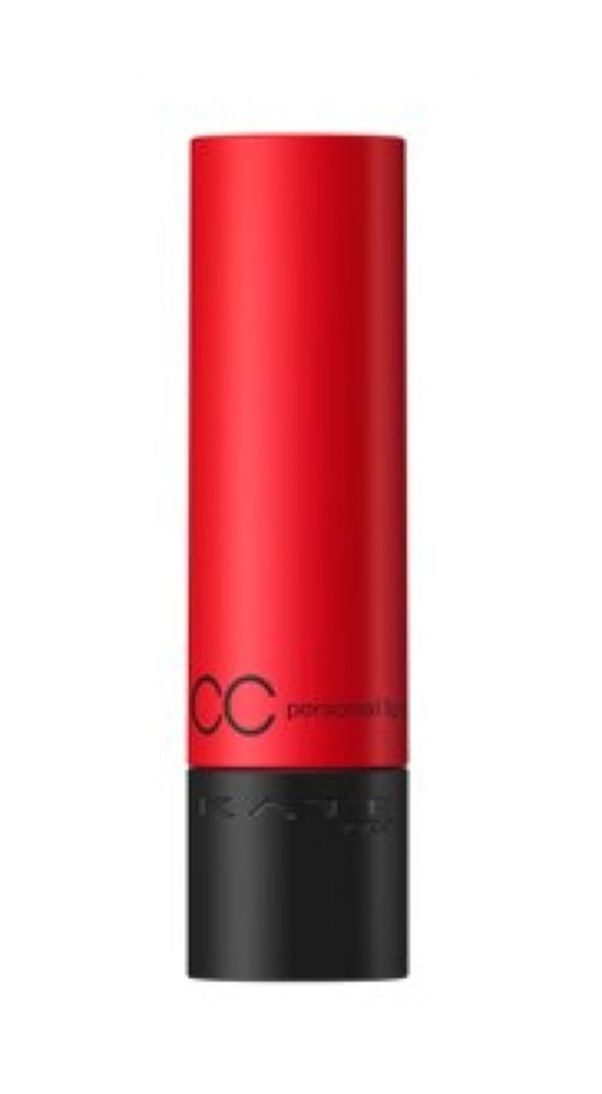 8. KATE CC Personal Lip Cream  (售價日元500円不含稅)  有4款不同色調的紅色，可按膚色、喜好選擇，提升血色感及光澤。