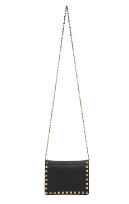 Black Valentino Garavani Mini Rockstud Bag(原價$8700，折後$6525)