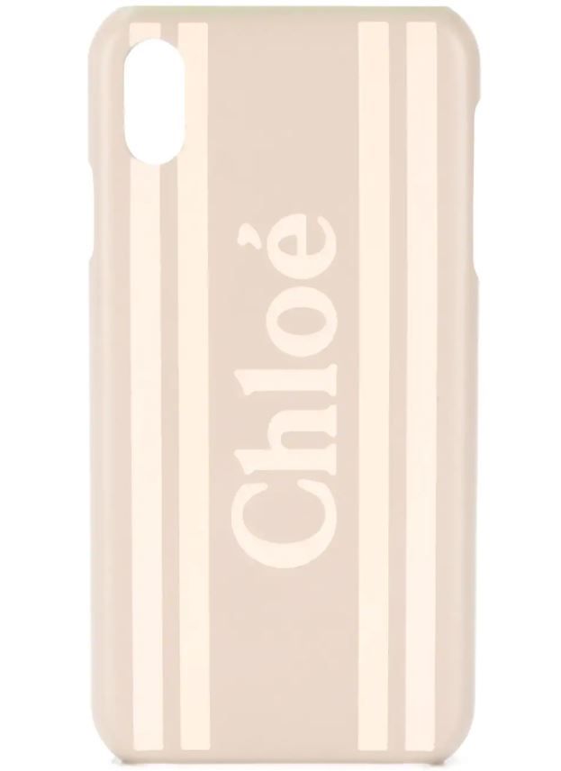 CHLOÉ logo iPhone X case  (港幣1600)  適用手機型號︰ iPhone X/XS