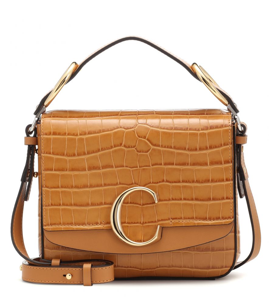 Chloé C Small leather shoulder bag(7折後港幣$11,060)