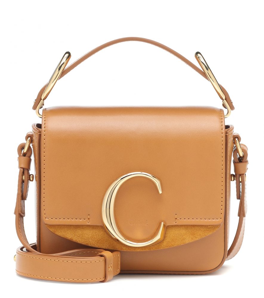 Chloé C Mini leather shoulder bag(7折後港幣$7,560)