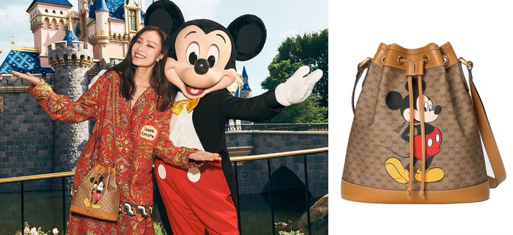 1. Disney x Gucci小型水桶袋 （售價：HK$16,000）