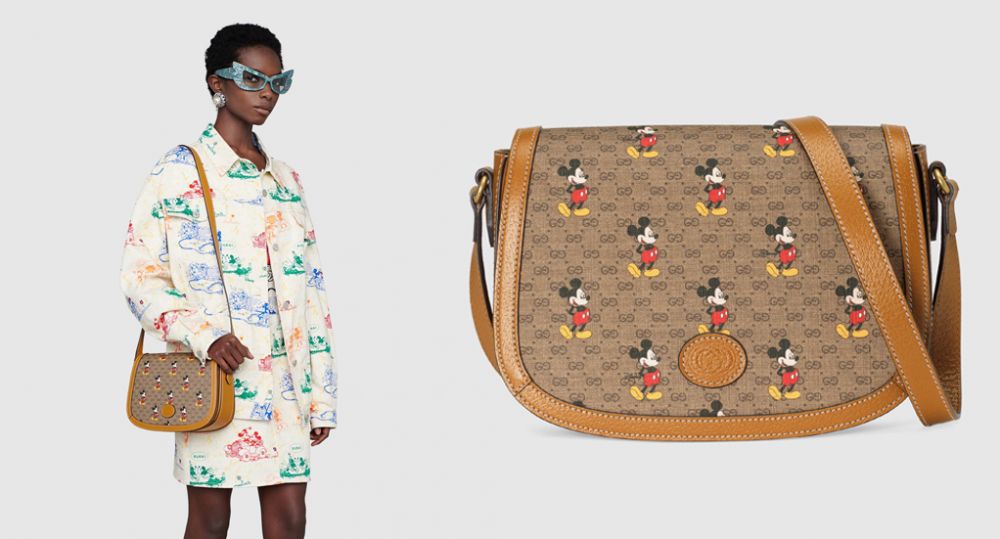 2. Disney x Gucci小型肩揹袋（售價：HK$17,000）