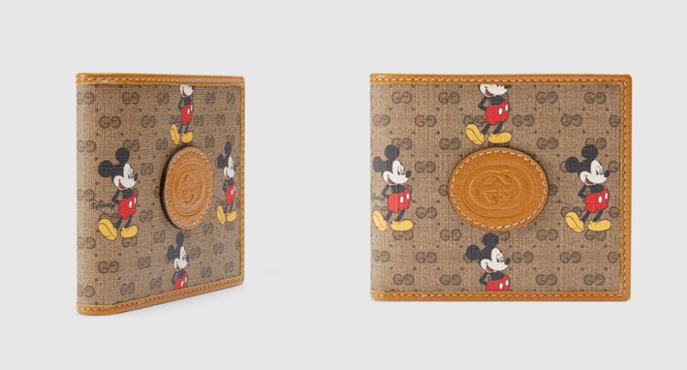 6. Disney x Gucci銀包（售價：HK$4,200）