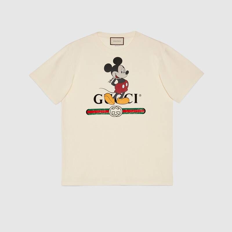 Disney x Gucci白色寬身T恤（售價：HK$5,200）