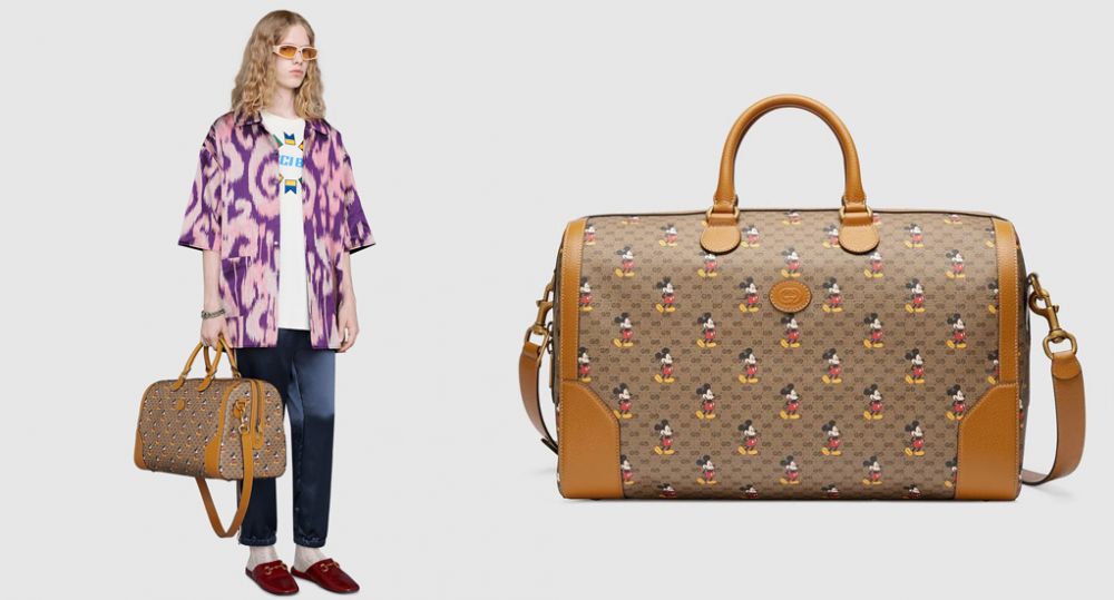 11. Disney x Gucci中型手提水桶袋（售價：HK$19,400）