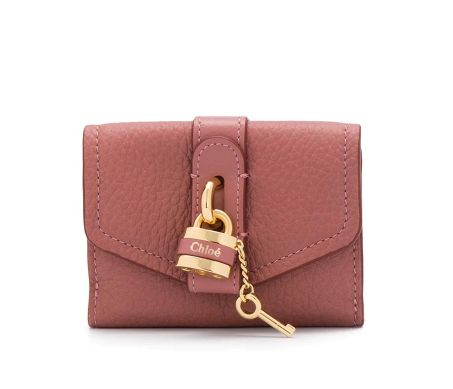 CHLOÉ - Aby padlock square purse(85折後港幣$3,171)