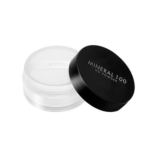 第10位 A'PIEU Mineral 100 HD Powder (韓幣7,000/5.5g) 全純天然礦物粉末，控油定妝並保護皮膚免受環境傷害。