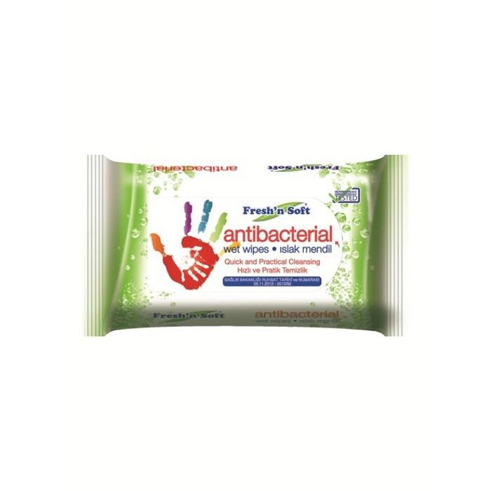 Fresh'n Soft Antibacterial Wet Wipes 售價：$12/15/片x2包
