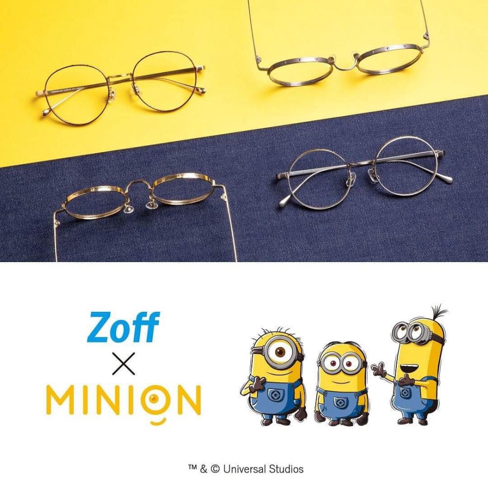Zoff x MINION CLASSIC LINE 售價︰HK$880（價錢已包括鏡架連標準鏡片）