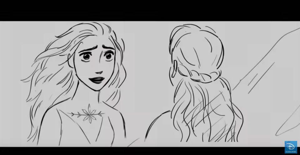Elsa可以使用魔法把水的記憶調出來。