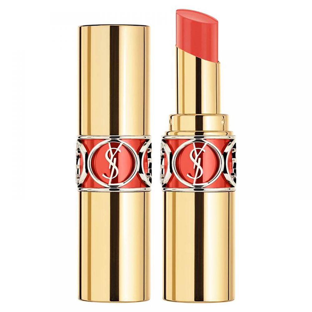 【19. Yves Saint Laurent Rouge Volupte Shine Lipstick 4ml  #14 Corail in Touch】 原價 HK$304.5 | 特價 HK$204