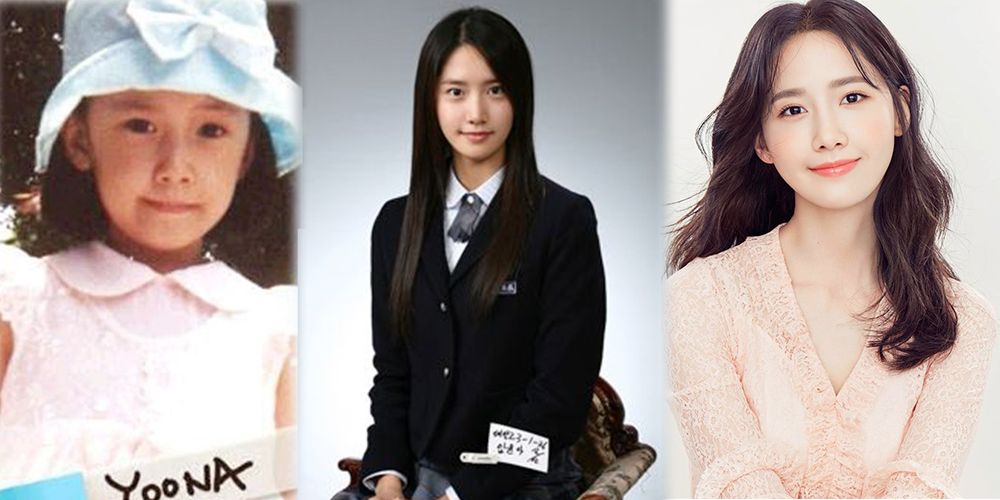 8 潤娥 少女時代成員潤娥是韓國公認的純天然美女，年少出道的潤娥，其實在童年時外貌十分出眾，果然從小就是美女，自小便有明星相。