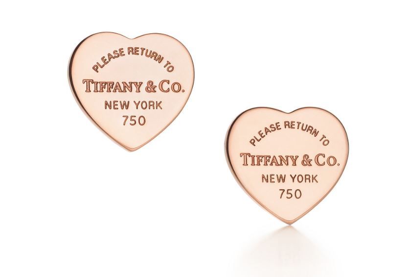 3. Return to Tiffany™ mini heart tag earrings 695英鎊
