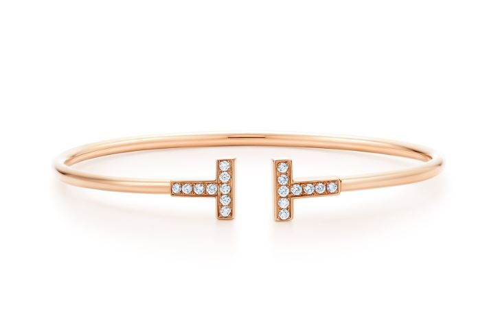 8. Tiffany T Diamond Wire Bracelet 3325英鎊