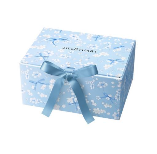 JILL STUART  Something Pure Blue 禮物盒M Size（385円）、禮物盒L Size（550円）