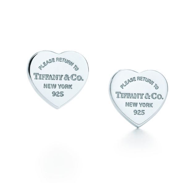 Mini Heart Tag Earrings  (美金$175，約港幣$1,357)