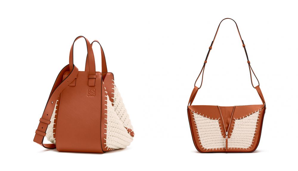Hammock Knit Small Bag Tan/Natural丨售價HKD$23,550