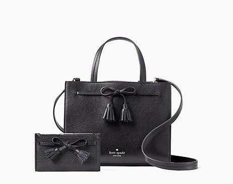 hayes small satchel + wallet bundle in black(原價美元$457,減價後美元$158) hayes small satchel + wallet bundle in black(原價美元$457,減價後美元$158)