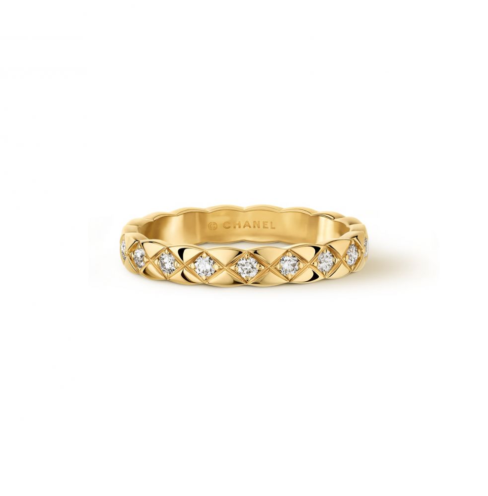 COCO CRUSH戒指（18K 黃金．鑲鑽）丨HKD 25,100