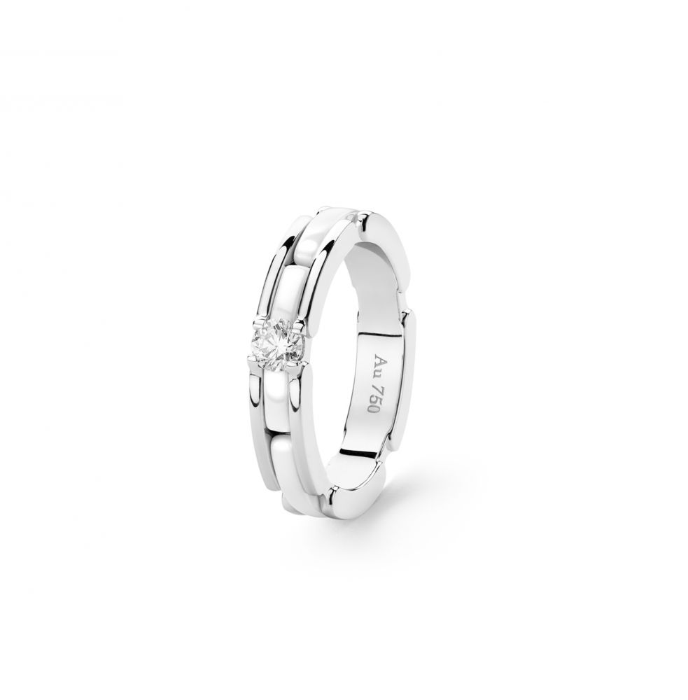 ULTRA戒指 (18K白金．鑲嵌主鑽）丨HKD 34,600